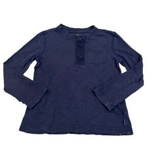 Gap Kids Blue Long Sleeve Shirt sz XS Boy's Long Sleeve Tee